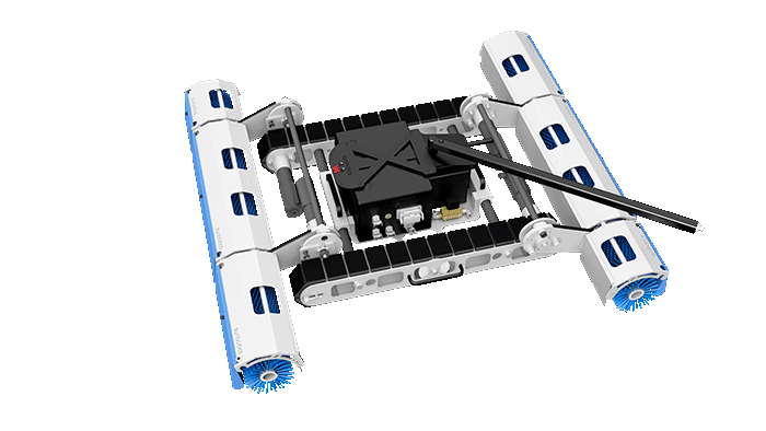 Aufdachroboter sunbotics
